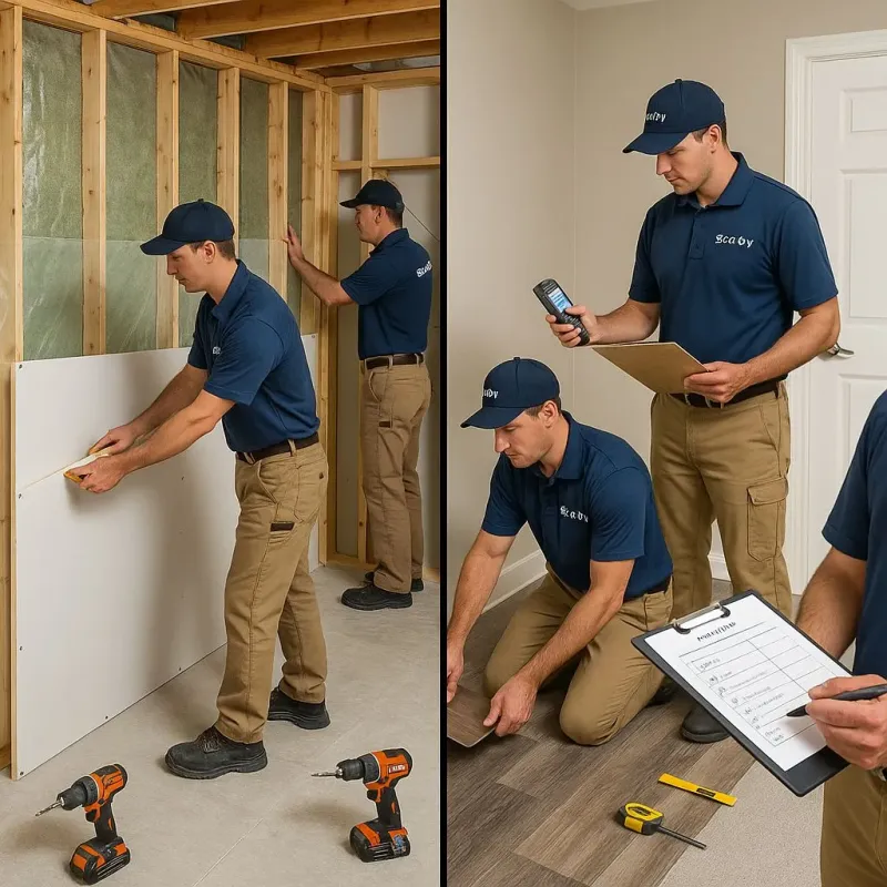 Repairs and Reconstruction process in Colwich, KS